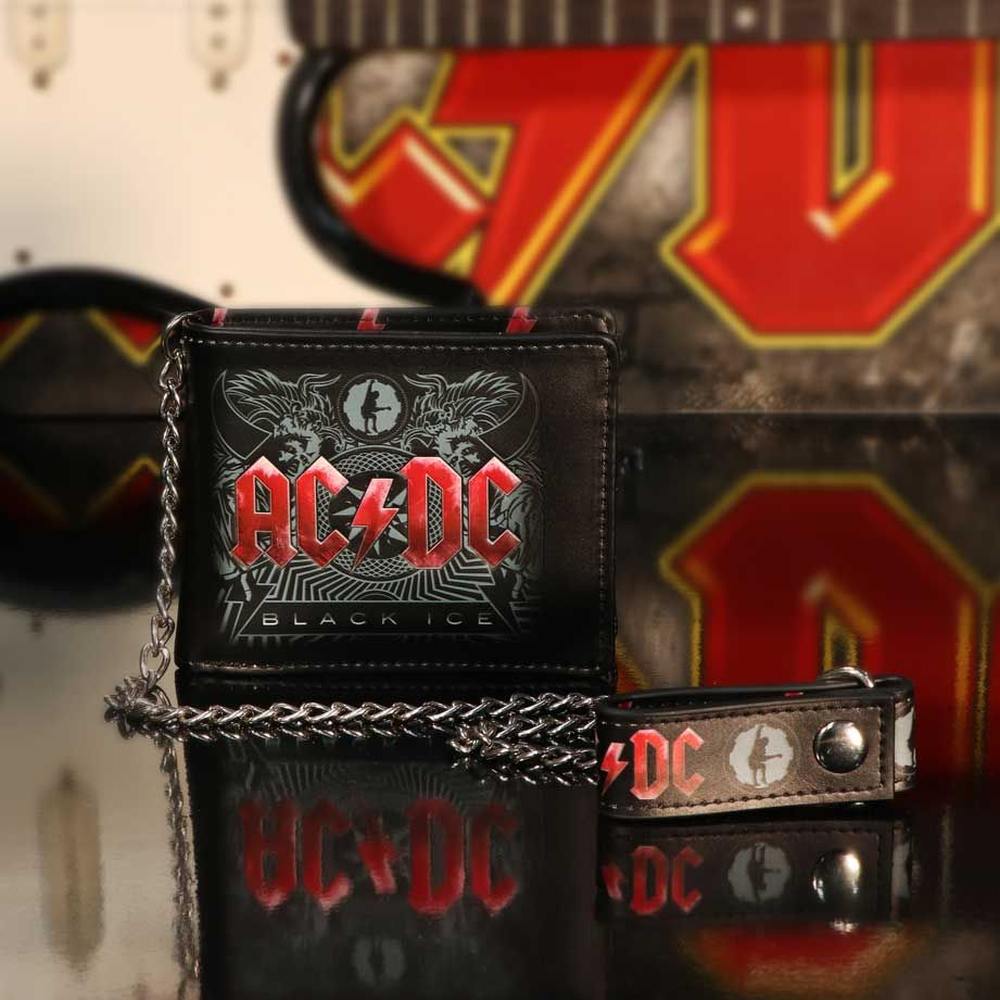 Nemesis Now AC/DC - Black Ice Bifold Geldbörse - Mehrfarben